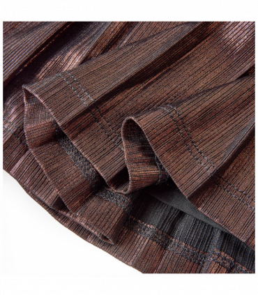 Kids' Skirt with Glitters Cognac 92