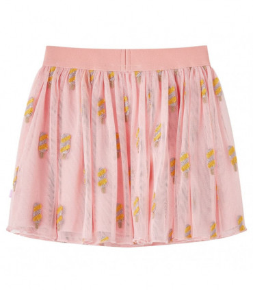 Kids' Skirt with Tulle Light Pink 140