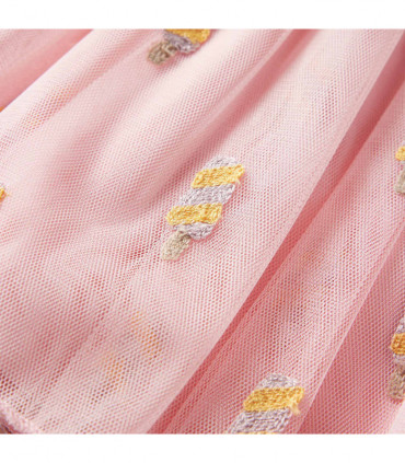 Kids' Skirt with Tulle Light Pink 140