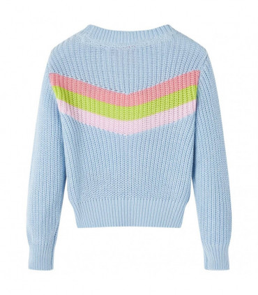 Kids' Sweater Knitted Blue 116