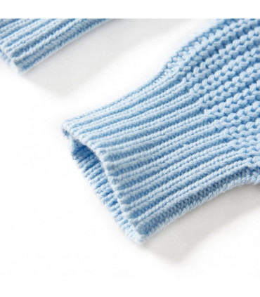 Kids' Sweater Knitted Blue 128