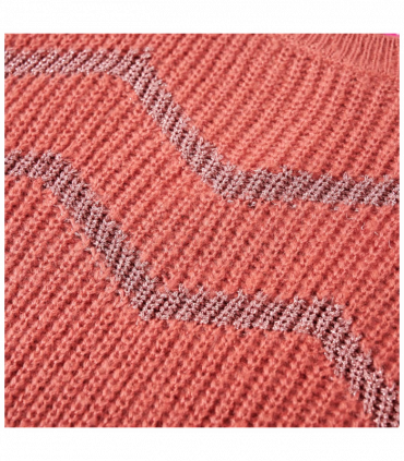 Kids' Sweater Knitted Medium Pink 128