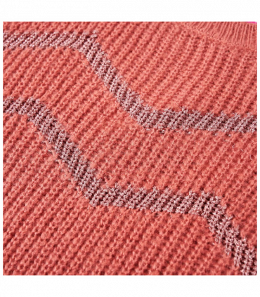 Kids' Sweater Knitted Medium Pink 140