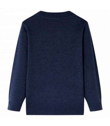 Kids' Sweater Knitted Navy 104