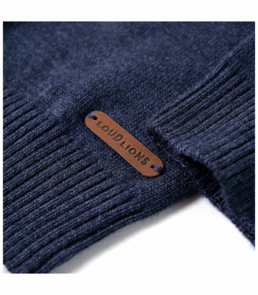 Kids' Sweater Knitted Navy 104
