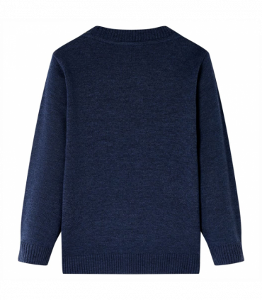 Kids' Sweater Knitted Navy 116