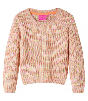 Kids' Sweater Knitted Soft Pink 116
