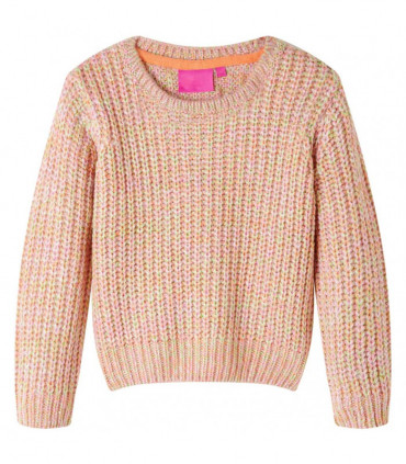 Kids' Sweater Knitted Soft Pink 128