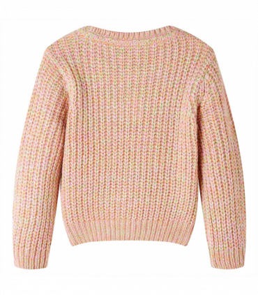 Kids' Sweater Knitted Soft Pink 128