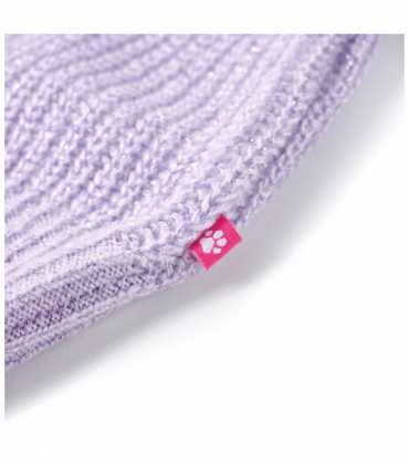 Kids' Sweater Vest Knitted Light Lilac 116