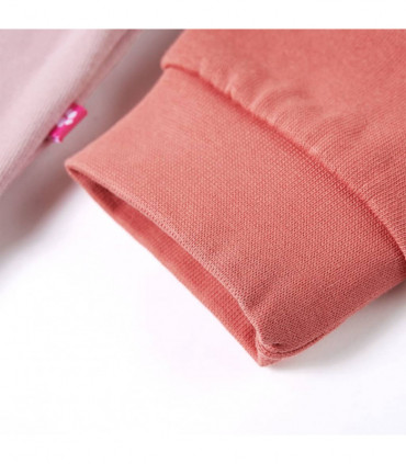 Kids' Sweatshirt Colour Block Pink 116