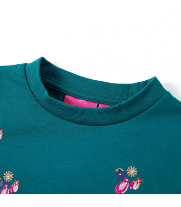 Kids' Sweatshirt Dark Green 104
