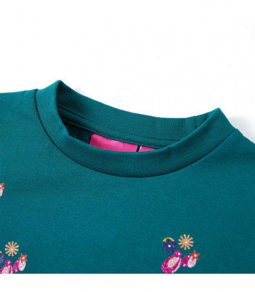Kids' Sweatshirt Dark Green 116