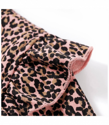 Kids' Sweatshirt Dress Medium Pink 92