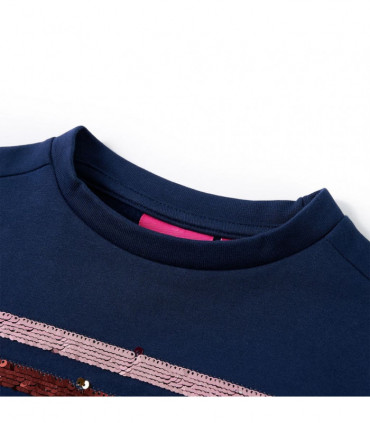 Kids' Sweatshirt Dress Navy 104
