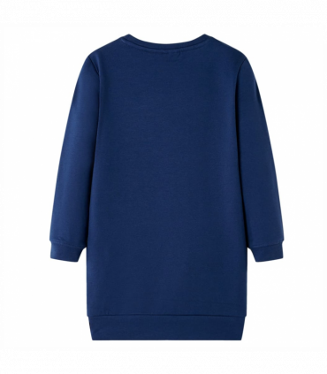 Kids' Sweatshirt Dress Navy 116