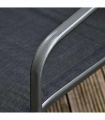 Outsunny 4 Piece Garden Furniture Set Patio Sofa Set w/ Chairs, Glass Top Table