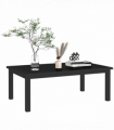Outsunny Aluminium Outdoor Coffee Table Patio Table, Black