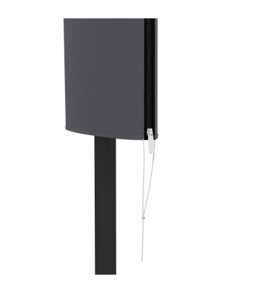 Outsunny Cantilever Umbrella Cover Outdoor Parasol UV Protector w/ Rod, Zipper