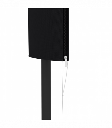 Outsunny Garden Parasol Cover for 2-4m Outdoor Umbrella Protector w/ Rod, Zipper