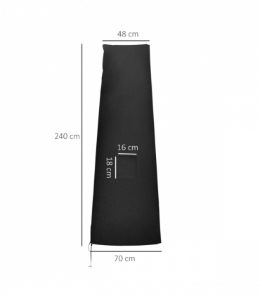 Parasol Umbrella Cover Outdoor Protector Weatherproof Cantilever Garden