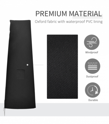 Parasol Umbrella Cover Outdoor Protector Weatherproof Cantilever Garden