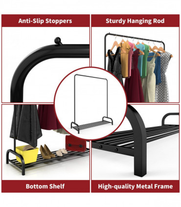 Metal Clothes Rail Stand