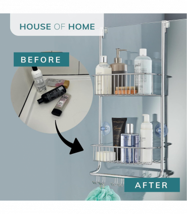 Over Door Shower Caddy In Nano Coating