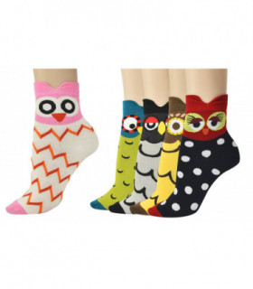 VINSANI OWL 5pk SOCKS 0009584