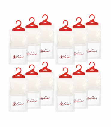 VINSANI 12PC HANG DEHUMID BAG