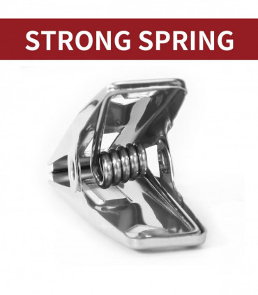 Vinsani ® Laundry Clothes Pegs Stainless Steel Spring-Loaded Metal  Clip Strong Grip and Windproof Laundry Pegs Quality Non-Slip Clothes Pins for Home and Garden Pack of 20