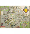 Radnorshire Historical Map 1000 Piece Jigsaw Puzzle (1610)