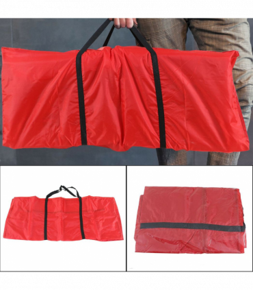 Red Xmas bag-No Side Pocket