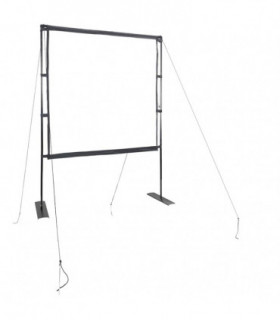 vidaXL Projection Screen with Stands 89 Inch 1:1