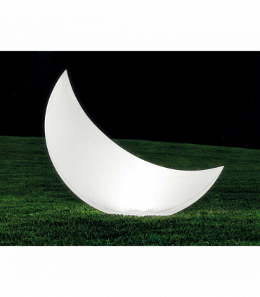 Garden Lamp High-quality materials White 135x43x89cm LED Floating Halfmoon