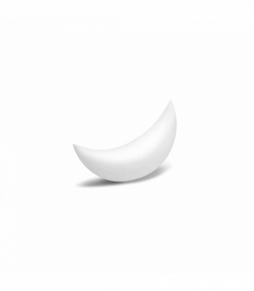 Garden Lamp High-quality materials White 135x43x89cm LED Floating Halfmoon