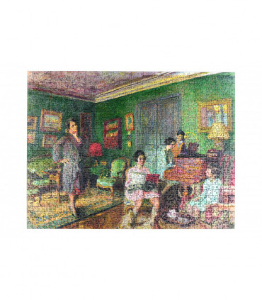 Madame Andre Wormser and her Children - National Gallery 1000 Piece Jigsaw Puzzle