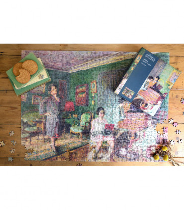 Madame Andre Wormser and her Children - National Gallery 1000 Piece Jigsaw Puzzle