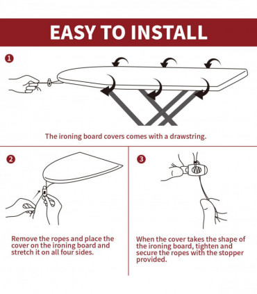 VINSANI IRONING BOARD COVER BLOSSOM 1010096