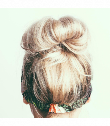 4pcs Set Styling Clip Bun Maker Hair Twist Braid Ponytail Tool Accessories, Blue