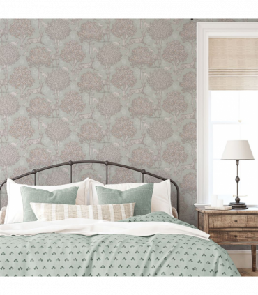 Woodland Scene Sage Green sw12