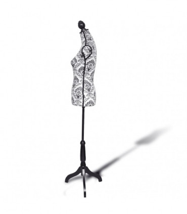 Ladies bust black white