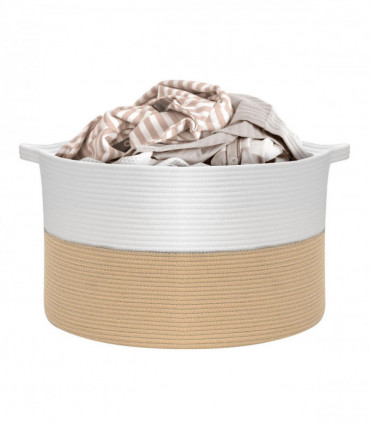 Cotton Laundry Basket