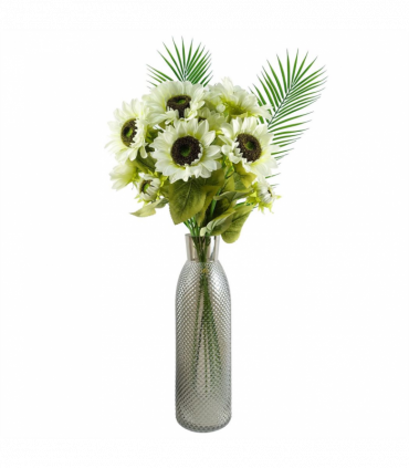 Pack of 6 x 100cm Realistic Artificial Palm Leaf