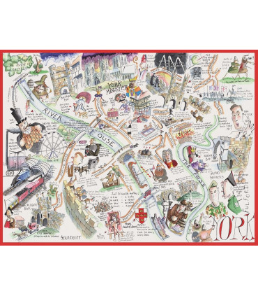 York - Tim Bulmer 1000 Piece Jigsaw Puzzle