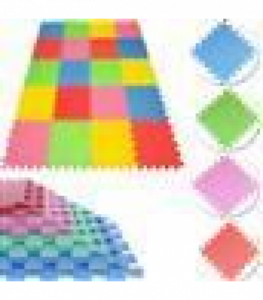 10 PACKS MULTICOLOR EVA INTERLOCKING MAT 30 X 30