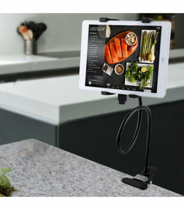 Tablet Holder Aquarius 360 Degree Clamp Tablet Holder for Smart Devices - Red