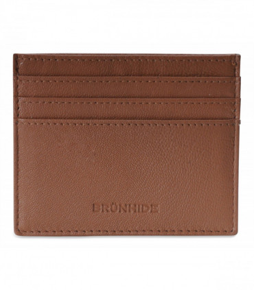 Brunhide Slim 100% Soft Leather Credit Card Holder - 254-300