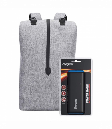 Energizer V208722 Laptop Charging Bag With Energizer UE10007 Power Bank