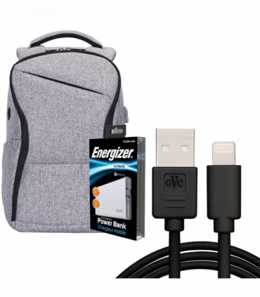 Energizer V208724 Laptop Charging Bag With Energizer UE10004QC Power Bank